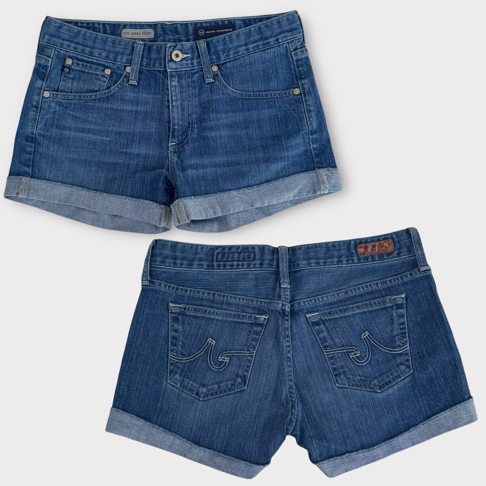 Ag Adriano Goldschmied The Jemma Jeans Shorts Med rise